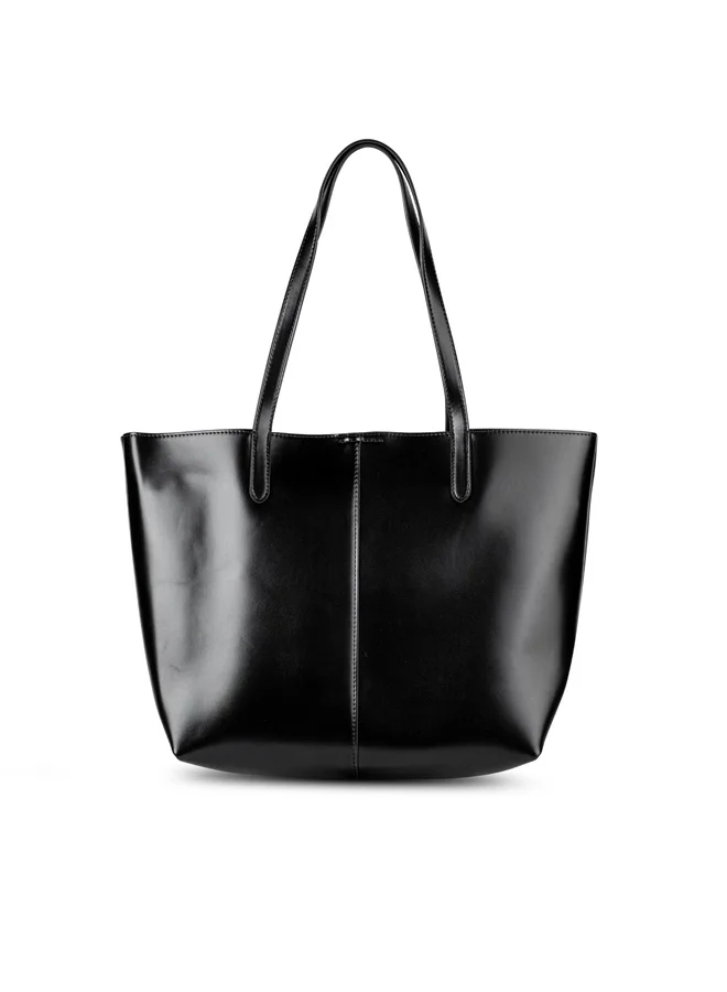 Vincci Black Women Top Handle Tote Bag for Women | Best Price UAE